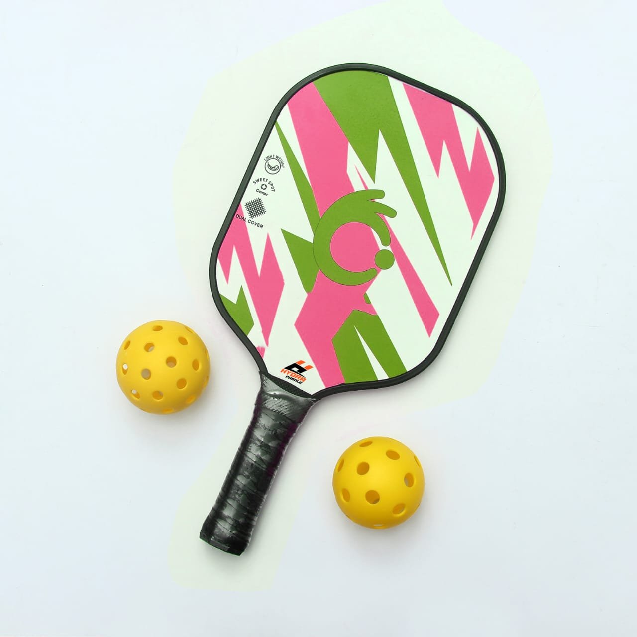 Hydra Paddle pickleball paddle HP-11005 with max spin consistency and reinforced edge guard